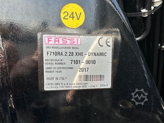 Volvo FH 540 6x4 + grua FASSI F710RA.2.28 Volvo FH 540 6X4 + FASSI F710RA.2.28 KRAAN/KRAN/CRANE...