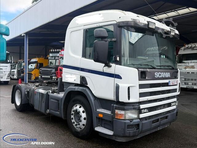 Scania 114-380 con rallentatore, climatizzatore e presa di forza (PTO) TC11480 Scania 114-380 Retarder, AC, PTO