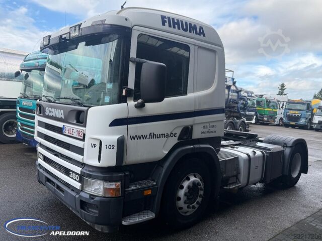 Scania 114-380 con rallentatore, climatizzatore e presa di forza (PTO) TC11480 Scania 114-380 Retarder, AC, PTO
