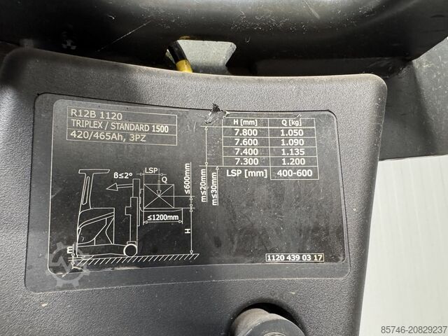 R 12 B * Triplex FFL !! LINDE R 12 B * Triplex FFL !!