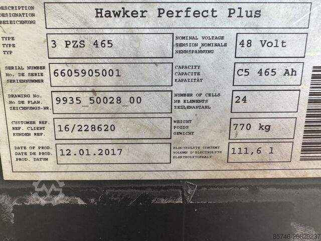 R 12 B * Triplex FFL !! LINDE R 12 B * Triplex FFL !!
