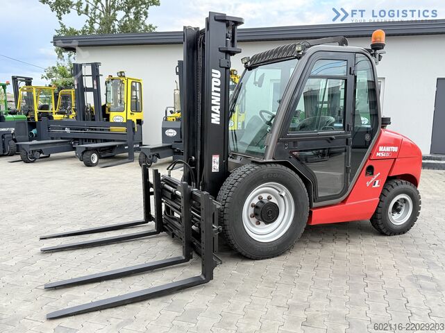 Carrello elevatore fuoristrada Manitou MSI30 / DIESEL / DUPLEX 3350 / CABIN