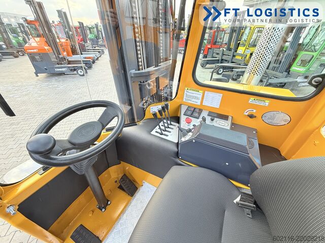 Carrello elevatore a 4 direzioni Combilift C5000XL GAS TRIPLEX 5550 FREE-LIFT CABIN
