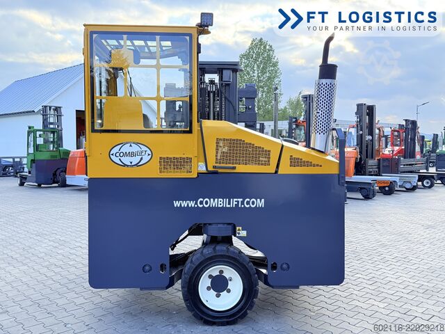 Carrello elevatore a 4 direzioni Combilift C5000XL GAS TRIPLEX 5550 FREE-LIFT CABIN