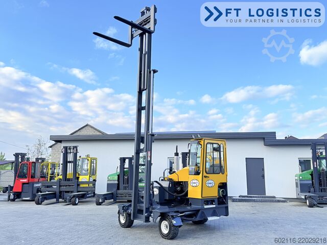Carrello elevatore a 4 direzioni Combilift C5000XL GAS TRIPLEX 5550 FREE-LIFT CABIN