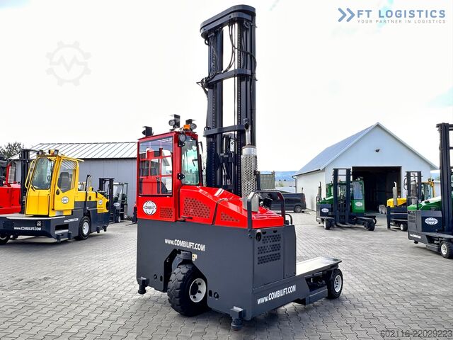 Carrello elevatore a 4 vie Combilift C4000 / GAS / TRIPLEX / 9300MM /LIKE NEW