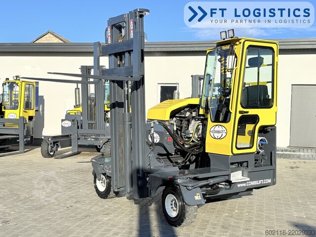 Dört yollu forklift Combilift C3000XL DUPLEX SPREADER BEAM FREE LIFT