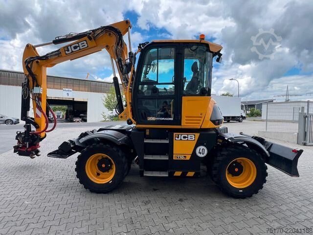 Excavator pe roți JCB Hydradig 110W / Pratzen / nur 1.242h / Rototilt