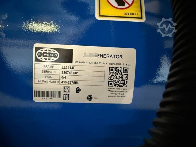 Aggregaat FG Wilson PRO115-4 - 115 kVA Genset Stage V - DPX-16046