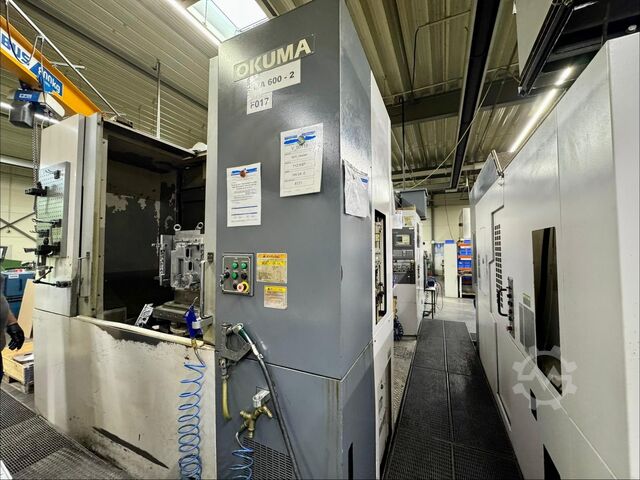 Horizontal-Bearbeitungszentrum Okuma MA 600HB