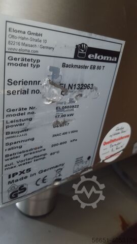 Elektrische oven convectie ELOMA