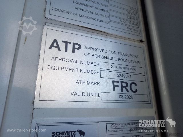 Semi-remorque frigorifique Schmitz Cargobull Tiefkühler Standard