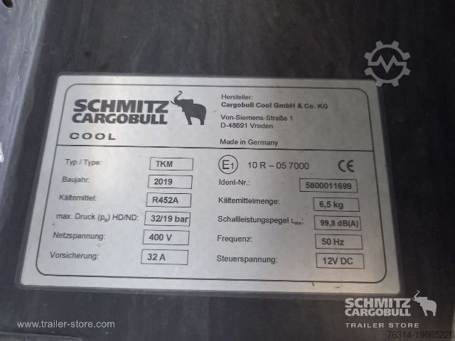 Koeloplegger Schmitz Cargobull Tiefkühler Standard Doppelstock