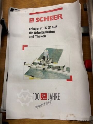Kitchen worktop router Scheer FG 314-2