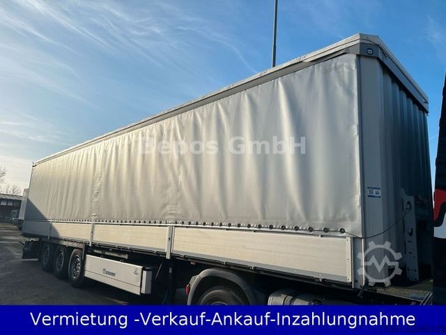 Semi-reboque aberto com lona KRONE SD - Profi Liner-PK-SAF-Bordwandsieder-Rungen