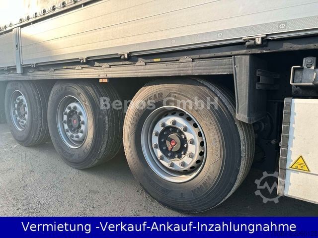 Semi-reboque aberto com lona KRONE SD - Profi Liner-PK-SAF-Bordwandsieder-Rungen
