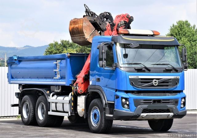 Kiper kamion VOLVO FMX 370 Kipper 4,90m *EPSILON Q150Z/FUNK*6x4