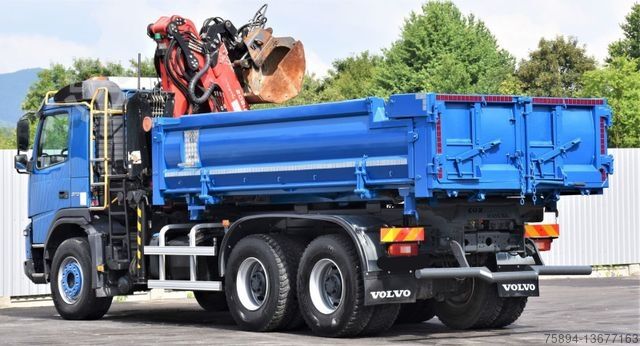 Kiper kamion VOLVO FMX 370 Kipper 4,90m *EPSILON Q150Z/FUNK*6x4