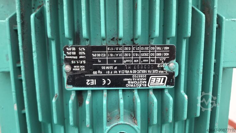 Bomba, Wilo IL80/190-18.5/2; 18,5 kW Wilo Pump, Wilo IL80/190-18.5/2; 18.5 kW