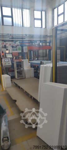 Komplett EPS gyártósor Erlenbach komplett EPS gyártóüzem VIRO HV Q-4   Erlenbach Y2004 EBV