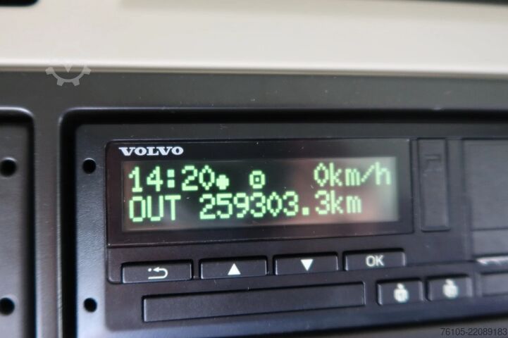Koffer Volvo FM 380 6x2 Geisoleerde bakwagen +Klep 2.000 kg ...