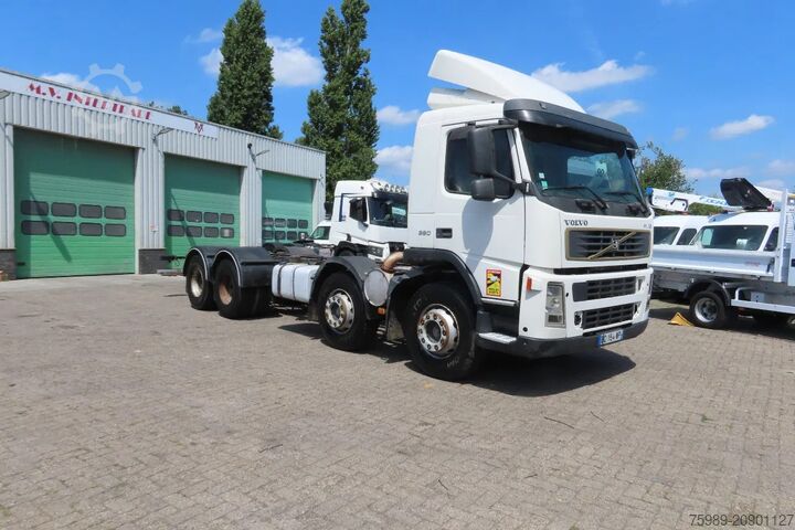 Telaio con cabina Volvo FM 12.380 8x4 FULL SPRING. 100% condition!