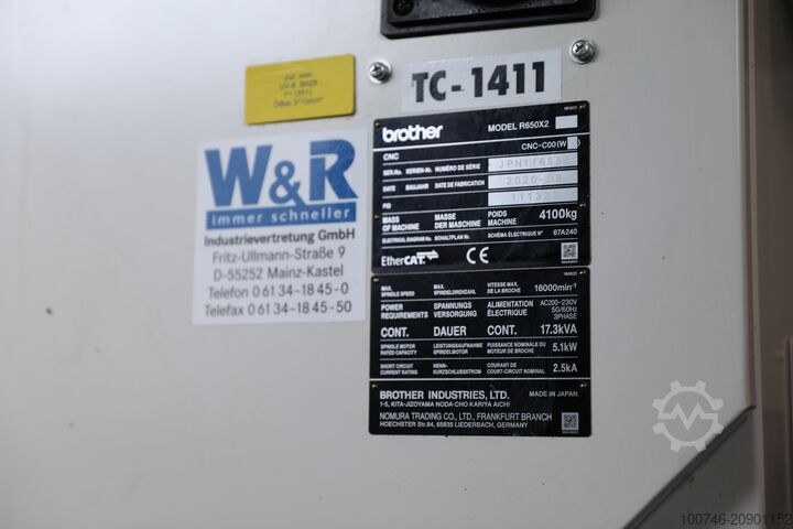 Centro di lavoro verticale Brother Speedio R650X2