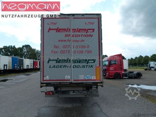 Semi-remorque bâchée FLIEGL SDS 390, BPW-Scheibenbremse, Liftachse, Coil, DE