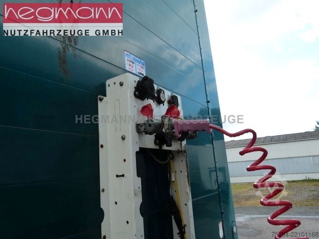 Semi-remorque bâchée FLIEGL SDS 390, BPW-Scheibenbremse, Liftachse, Coil, DE