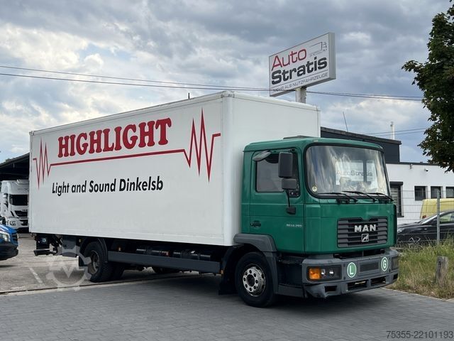 LKW mit Kofferaufbau MAN ME 14.280 Klima Kamera Tempomat AHK 7,45m LBW