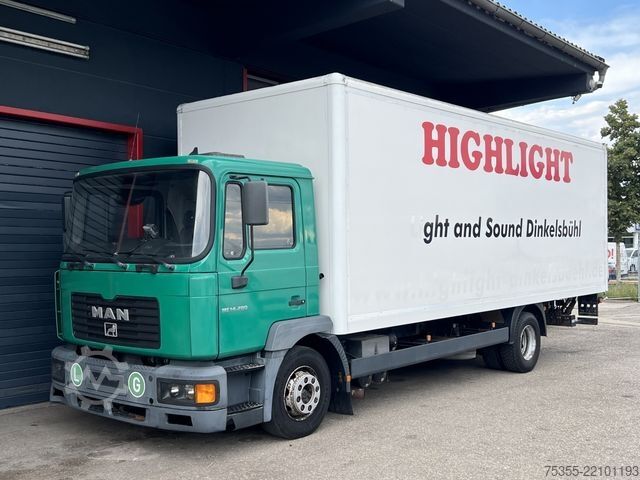 LKW mit Kofferaufbau MAN ME 14.280 Klima Kamera Tempomat AHK 7,45m LBW
