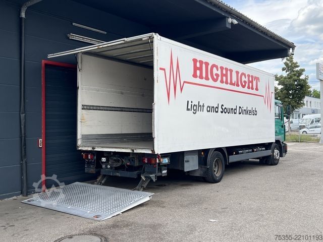 LKW mit Kofferaufbau MAN ME 14.280 Klima Kamera Tempomat AHK 7,45m LBW