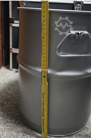 τουλάχιστον 500 καινούργιοι/αχρησιμοποίητοι μεταλλικοί κουβάδες Hobock 20 Liter