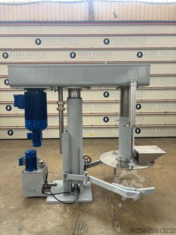 Begagnad Enrico Molteni modell ED30 disperser i rostfritt stål. MOLTENI ED30