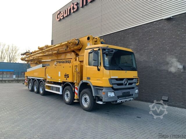 Betonpomp Mercedes-Benz Actros 5041 10X4 + SERMAC 6 RZ 56 METER CONCRET...