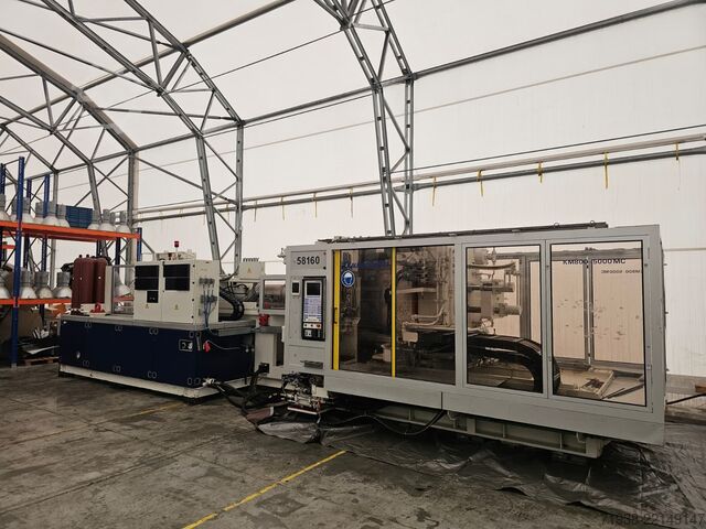 Injection molding machine Krauss Maffei KM 800-5000 MC