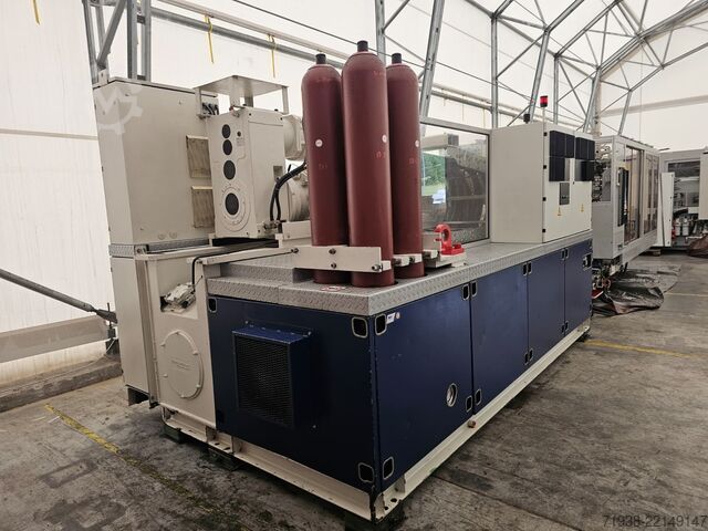 Injection molding machine Krauss Maffei KM 800-5000 MC