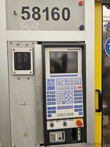 Injection molding machine Krauss Maffei KM 800-5000 MC