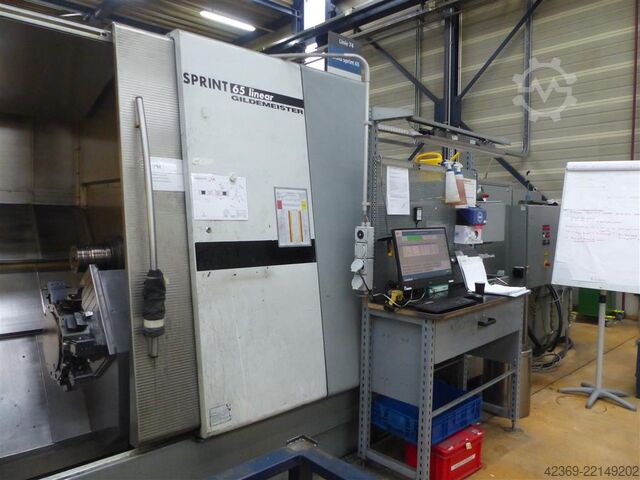 CNC eszterga GILDEMEISTER MF Sprint  65  Linear