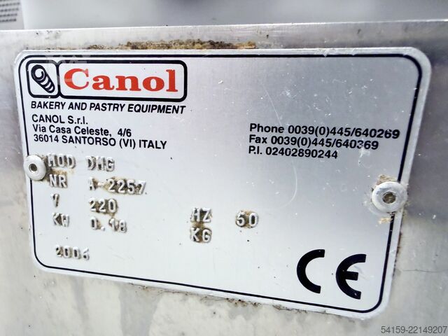 Cukrászgépek Canol Canolino 5.2