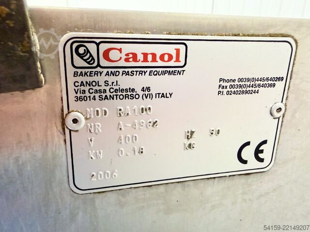Cukrászgépek Canol Canolino 5.2