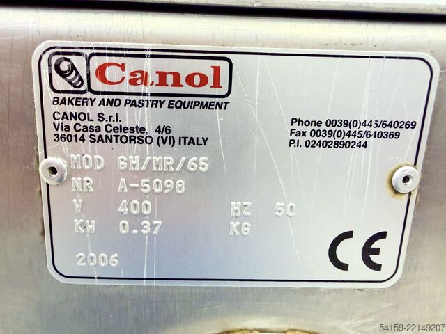 Cukrászgépek Canol Canolino 5.2