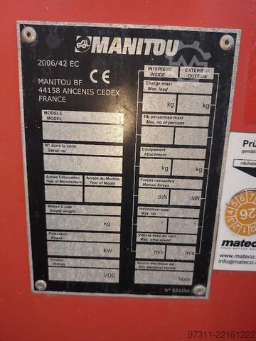 Leddelt teleskopisk arbejdsplatform Manitou 150AETJ C 3D