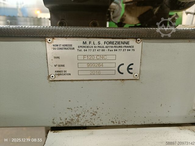 Affûteuse pour lames de scie à ruban Foreziennie F120 CNC MACH1097