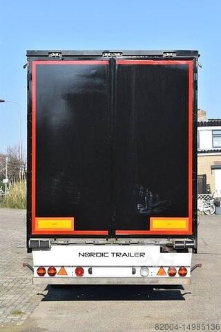 Gordijn NORDIC S340 3 AXLE CURTAINSIDER SLIDING ROOF , NEW TIL...