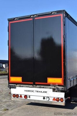Gardin-sidet NORDIC S340 3 AXLE CURTAINSIDER SLIDING ROOF , NEW TIL...