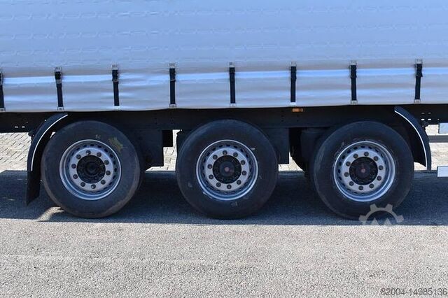 Gardin-sidet NORDIC S340 3 AXLE CURTAINSIDER SLIDING ROOF , NEW TIL...