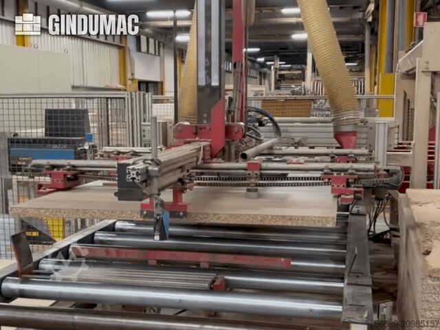 Linia do prasowania skrzydeł drzwiowych WILD WILD Door leaf press line