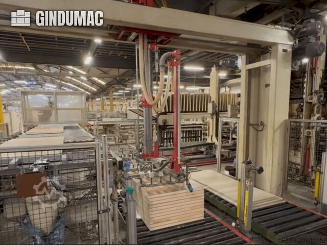 Linia do prasowania skrzydeł drzwiowych WILD WILD Door leaf press line