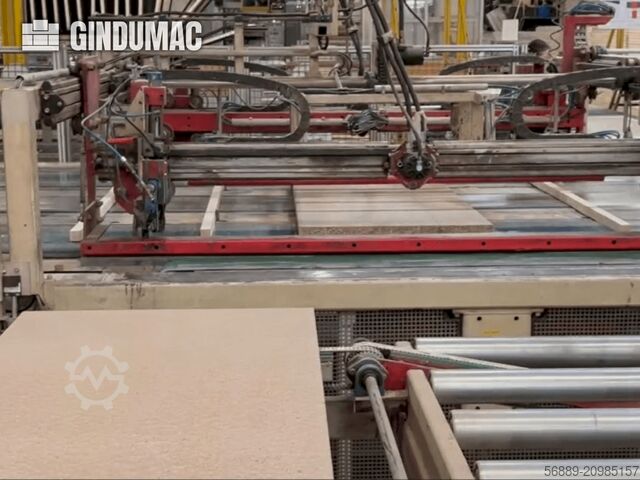 Linia do prasowania skrzydeł drzwiowych WILD WILD Door leaf press line